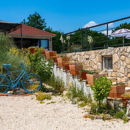Lugareva With 52 Sqm Private Pool, 4 Bedrooms, 4 Bathrooms, Summer Kitchen, Traditional Environment, Playground Villa Makarska