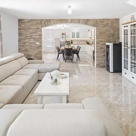 Villa Lugareva With 52 Sqm Private Pool, 4 Bedrooms, 4 Bathrooms, Summer Kitchen, Traditional Environment, Playground